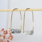 Boucles d'oreilles pendantes Parmelia