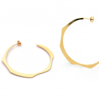 Joobee Boucles d'oreilles grandes créoles de Nadja Carlotti