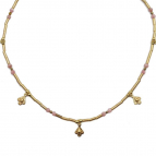 Joobee : collier perles labradorite Fès de Petite Madame