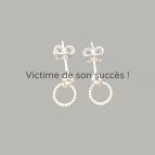 Joobee : boucles d'oreilles Orbe de Sissi 100Fils