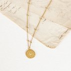 Collier médaille Stella - sur commande