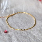 Bracelet chaîne goldfilled Freya - sur commande