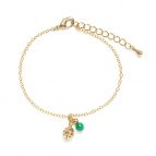 Bracelet breloques amazonite Donna de Jour de Mistral