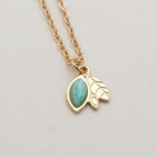 Joobee : collier pendentif amazonite Alice de Aurélie Joliff