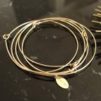 Joobee : bracelet jonc 3 fils Hati de Sissi 100Fils