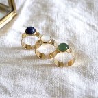 Joobee : bague pierres semi-précieuses Un de Ces Quatre