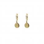 Boucles d'oreilles mini disque Gabie