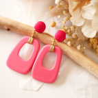 Boucles d'oreilles pendantes Carla Rosa