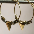Joobee : boucles d'oreilles Delta de By Fleur de Jade