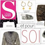 Joobee : boucles d'oreilles mini créoles étoile de Léone vu dans la presse