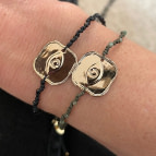 Joobee : bracelet Casino œil de By Johanne porté