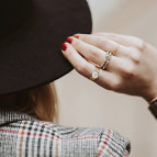 Joobee : bague pierres semi-précieuses Inti de Un de Ces Quatre portée