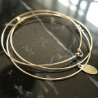 Joobee : bracelet jonc 3 fils Hati de Sissi 100Fils portés