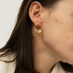 Joobee boucles d'oreilles Marley de Gisel b.