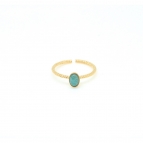 bague amazonite Aurélie Joliff