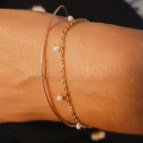 Joobee : bracelet perles de culture Diana de Gisel b. porté