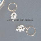 Joobee boucles d'oreilles Gatsby signées de Un de Ces Quatre