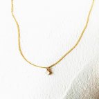 Joobee : collier pierre de lune Flora Palmy de Anna Sottilotta