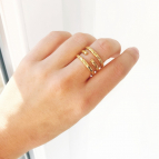 Joobee : bague fine India de Helles