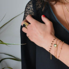 Joobee : bracelet Johanna de Ginandger porté