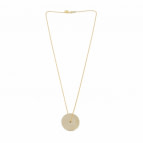 Joobee : collier disque or Cerchio de Amoodz