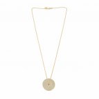 Joobee : collier disque or Cerchio de Amoodz
