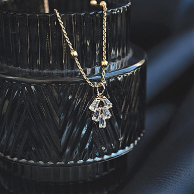 Joobee collier Gatsby signé Un de Ces Quatre