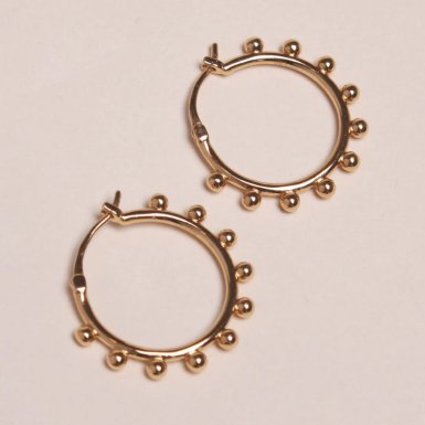 Boucles d'oreilles créoles Lolita