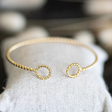 Joobee bracelet jonc tressé de Sissi 100 Fils