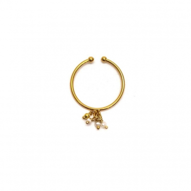 Joobee : bague petites perles Diana de Gisel b.