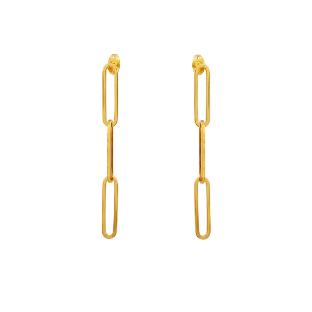 Boucles d'oreilles pendantes Eternity